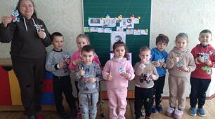 Конспект  заняття з художньої літератури "Покинуте кошеня"