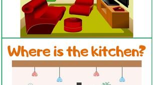 Where is...? This is ... (My house. Rooms.) 3й клас за Карп'юк