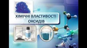 Хімічні властивості основних, кислотних і амфотерних оксидів