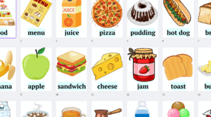 Флешкартки "My Food " для 1 класу