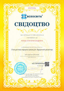 Свідоцтво