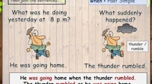 Prepare 6. Past Simple and  Past Continuous.