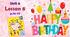 Презентація до уроку 8 у 1 класі "Unit 4. HAPPY BIRTHDAY! Lesson 8, p.78" (до підручника О.Карп'юк)
