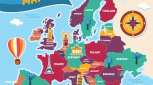 Завдання за темою "Trips Around Europe. Was / Were"