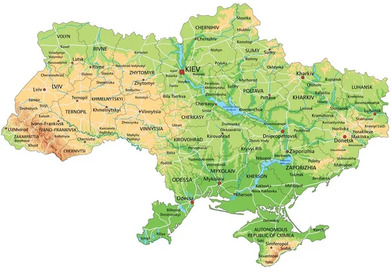 Ukraina mapa: векторна графіка, зображення, Ukraina mapa малюнки | Скачати з Depositphotos