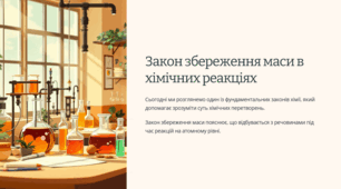 Закон збереження маси в хімічних реакціях