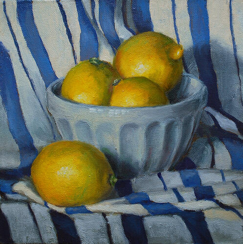 Lemons {a new still life painting} — Elizabeth Floyd