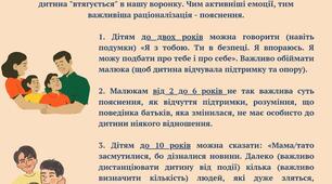 Консультація "Як допомогти дитині впоратись зі стресом під час воєнного стану?"