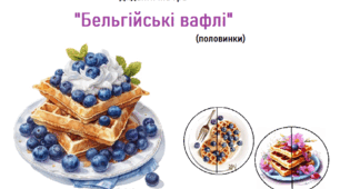 Дидактична гра "Бельгійські вафлі. Половинки"