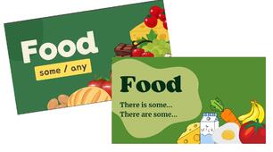 Food: "There is/There are/some/any"