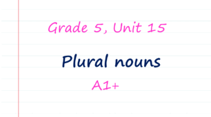 Plurals