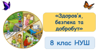 Навчальна програма інтегрованого курсу «Здоров'я, безпека та добробут» 8 клас (за модельною програмою авт. Воронцова Т.В. та інші) (0,5 години)