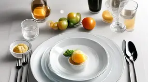 Test Leseverstehen. Thema "Essen". Text "Der gedeckte Tisch". Klasse: 7
