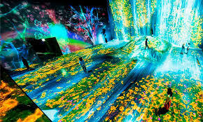 Музей цифрового искусства в Токио от teamLab - ReeHouse