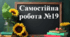 Самостійна робота №19 - "Перпендикулярні та паралельні прямі. Координатна площина. Графіки  залежностей між величинами"