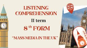 8th Grade, Listening Comprehension II term.