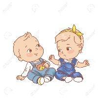 Картинки по запросу "twins are wearing jeansclipart"