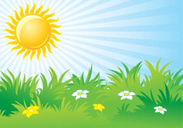 Sunny day background: векторна графіка, зображення, Sunny day background малюнки | Скачати з Depositphotos