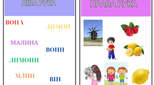 Читання слів з елементами нейрогімнастики