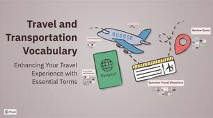 Travel and transportation vocabulary