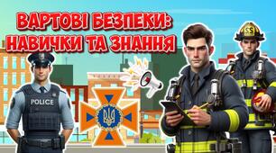 Цивільний захист. Анімована інформаційно-ігрова презентація "Вартові безпеки: навички та знання". , цивільна оборона