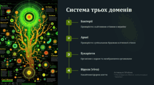 Основні групи організмів: бактерії, археї, еукаріоти