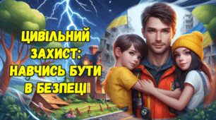 Цивільний захист. Тиждень безпеки. Презентація + конспект + роздатковий матеріал + постер + розтяжка