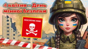 Інтерактивна анімована презентація "Мінна безпека" День Мінної безпеки 4 квітня, Урок мінної безпеки до Міжнародного дня просвіти з питань мінної безпеки