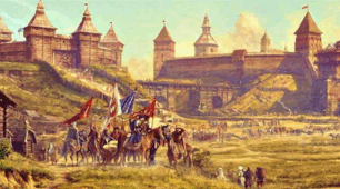 Руські землі в суперництві Польщі та Литви. Київське князівство та його ліквідація. Династична ідея Руського князівства.