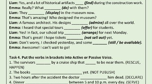 Passive Voice Exercises