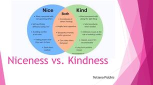 Lesson Plan: Identifying and Streamlining Information on Niceness vs. Kindness