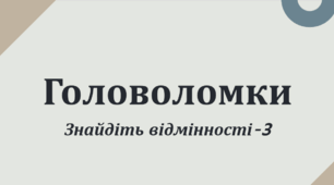 Презентація : "Головоломки-знайдіть відмінності 3 "