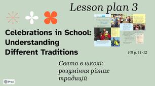 Celebrations in school: understanding different traditions