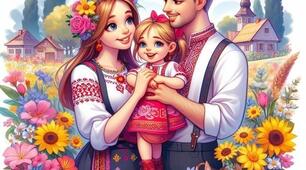 Сценарій Родинного свята "Дружна родина-щаслива дитина". Старша група.