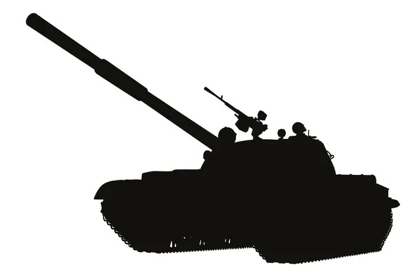 Танк силует: векторна графіка, зображення, Танк силует ...
