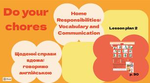 Home responsibilities: vocabulary and communication