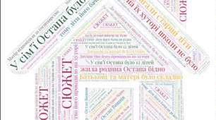 Інтерактивна вправа "Хмара слів" до уроку "Перший диктант" Остапа Вишні. 6 клас. НУШ.