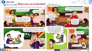 Завдання до тексту Were were you on Saturday?