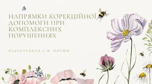 Презентація на тему: Напрямки корекційної допомоги при комплексних порушеннях