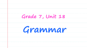 Prepare 7. Unit 18. Grammar