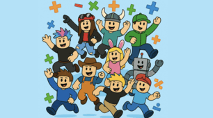 Письмове додавання і віднімання трицифрових чисел на полях з ROBLOX