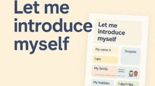 Шаблон “Let me introduce myself”