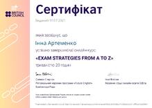  "Exam strategies from A to Z"