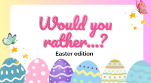 Easter Speaking cards: Would you rather...?