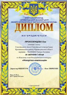  І місце в обласному етапі 