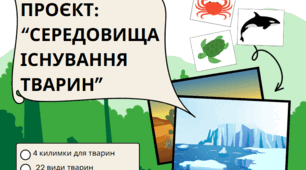 Проєкт для учнів 7 класу з теми "Середовища існування тварин"