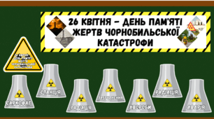 Матеріали для дітей 26 квітня - День пам'яті жертв Чорнобильської катастрофи
