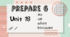 Prepare 6. Unit 18. SO, AS, WHEN, BECAUSE