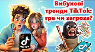 Інформаційна година-обговорення "Вибухові тренди Tik Tok: гра чи загроза?" /"Вибуховий кріт"