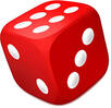 Dice PNG transparent image download, size: 568x551px